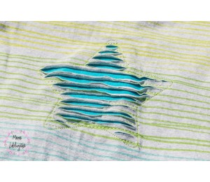 Stickdatei - Negativ Appli Stern